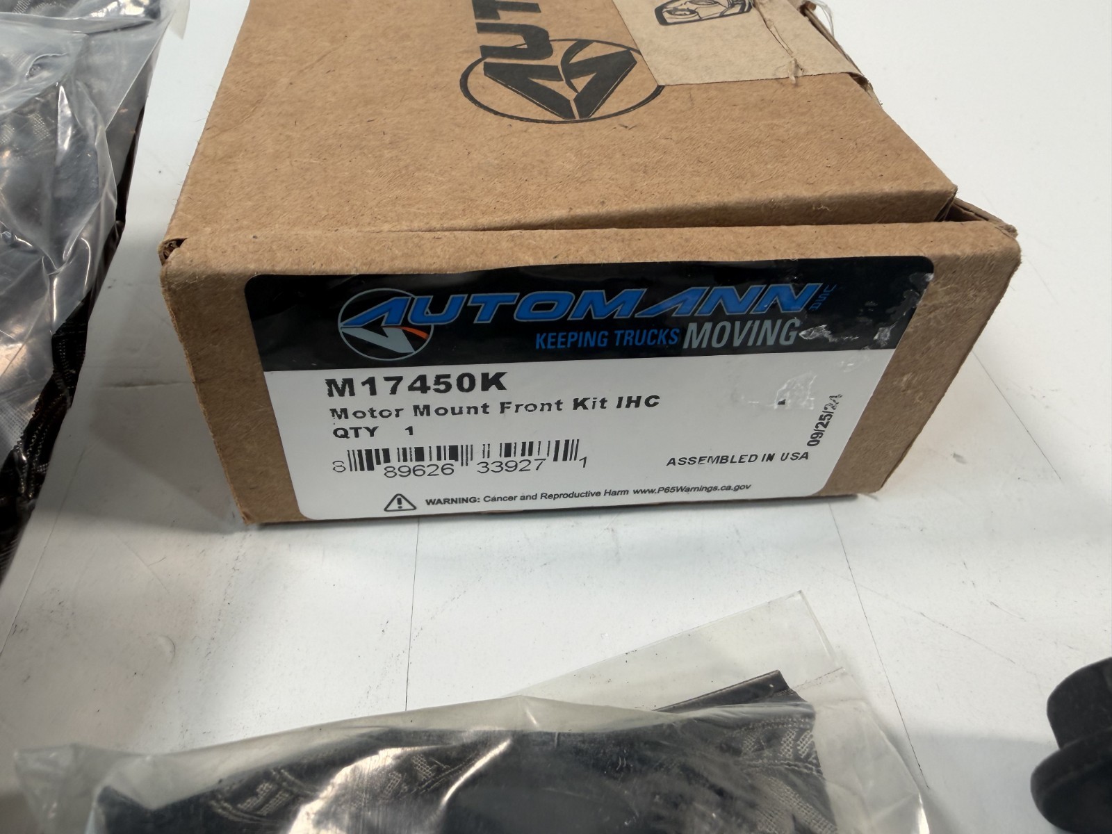 Automann M17450K Front Motor Mount Kit International ProStar WorkStar LoneStar