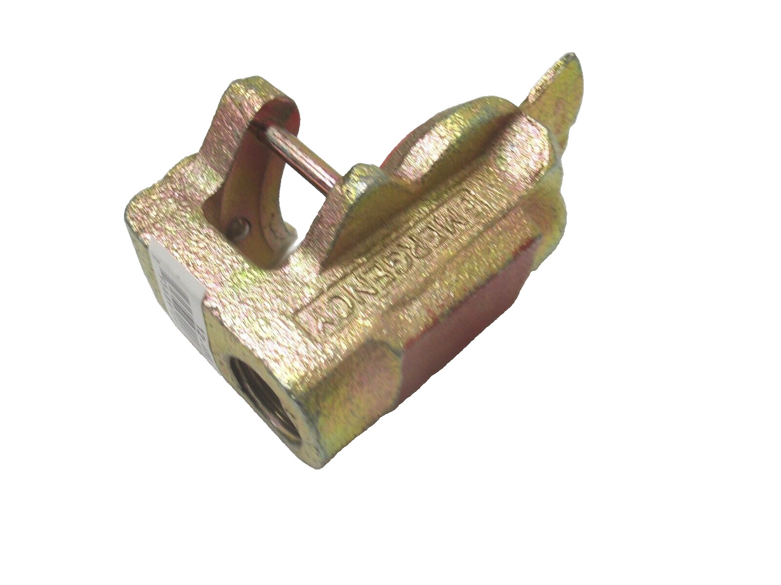 12-408 NEW PHILLIPS EMERGENCY RED CAST IRON 1/2″ FEMALE PIPE THREAD GLADHAND
