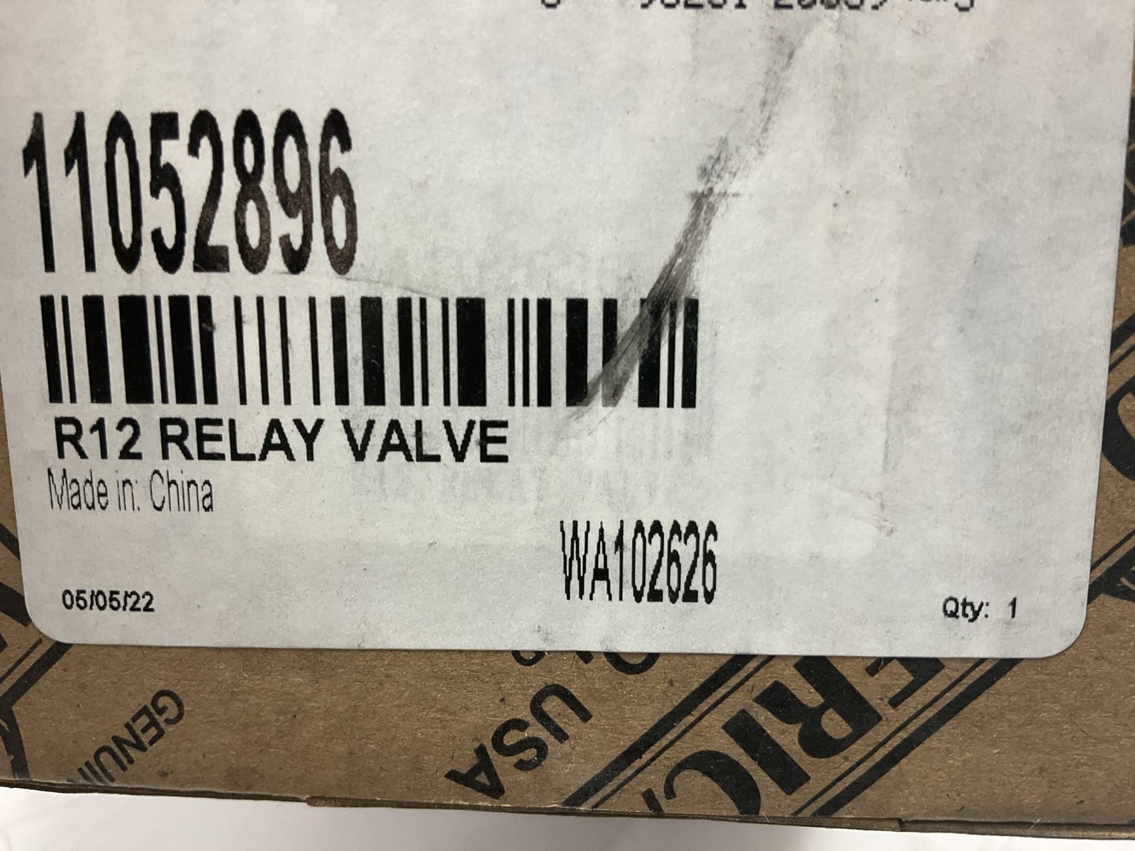 World American WA102626 Air Brake R12 Relay Valve – Replaces 102626, 102626N