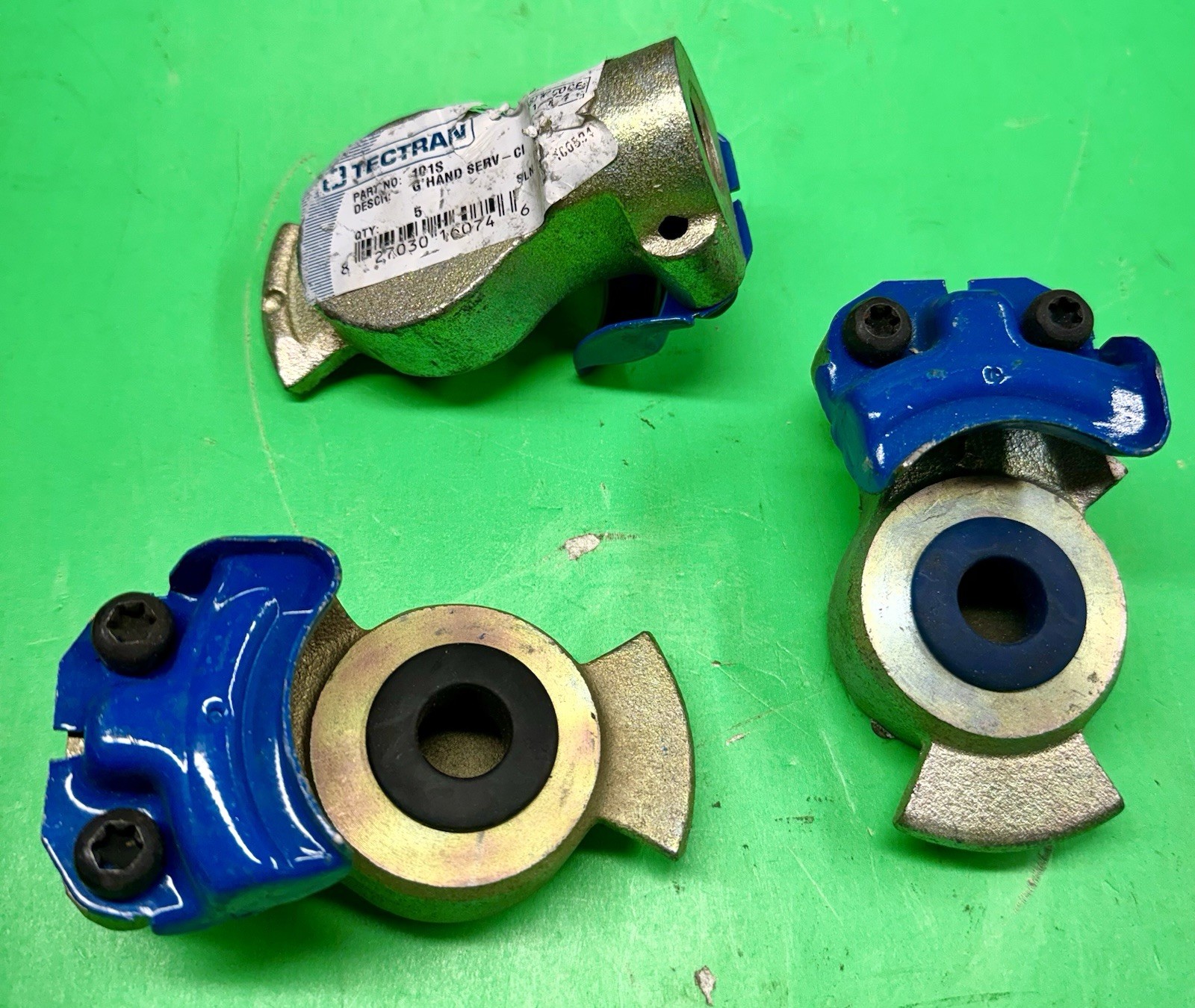 NOS TECTRAN 101S GLADHAND BLUE 🧿LOT OF 3🧿FREE SHIPPING🧿