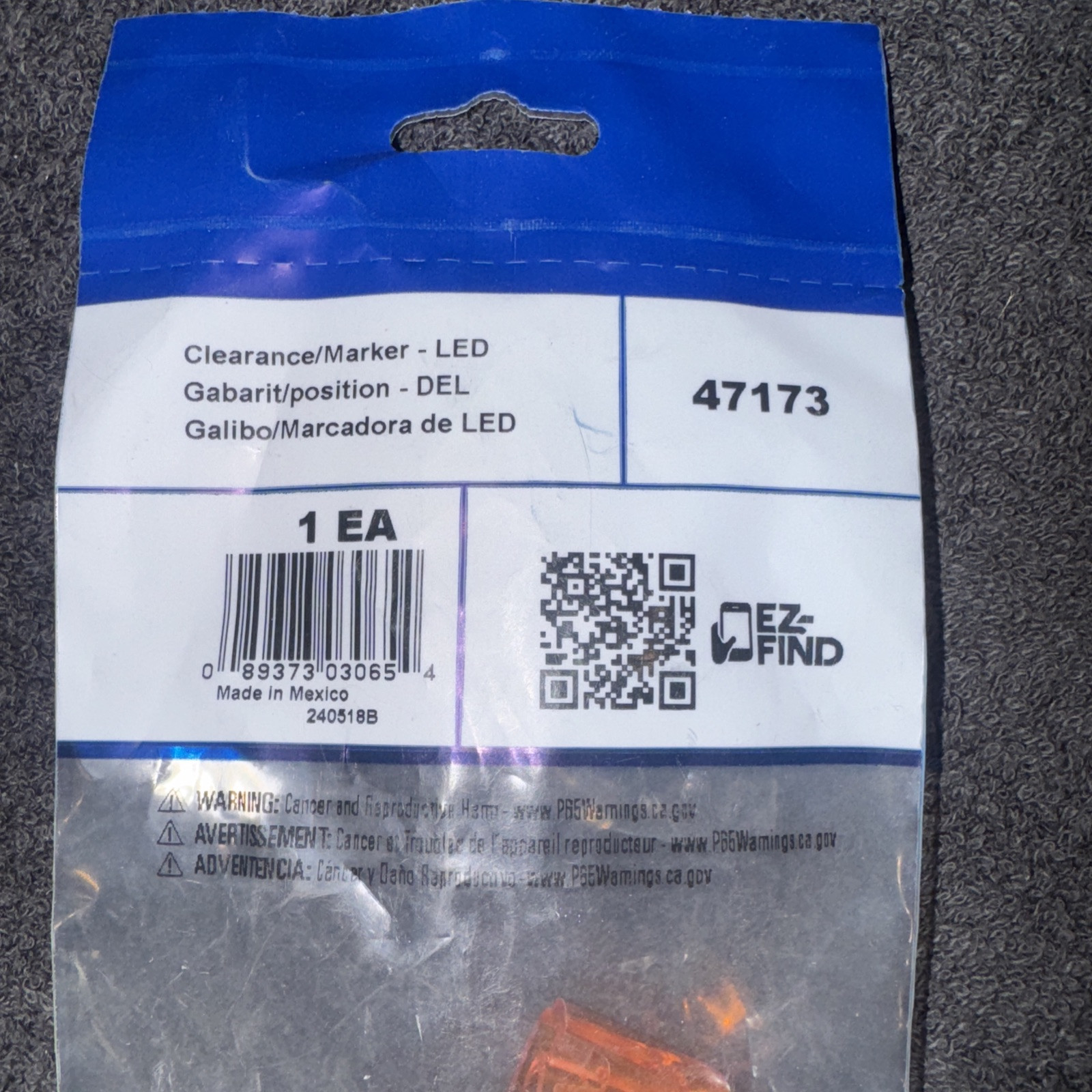 Grote 47173 Led Clearance/Marker Light Oem New