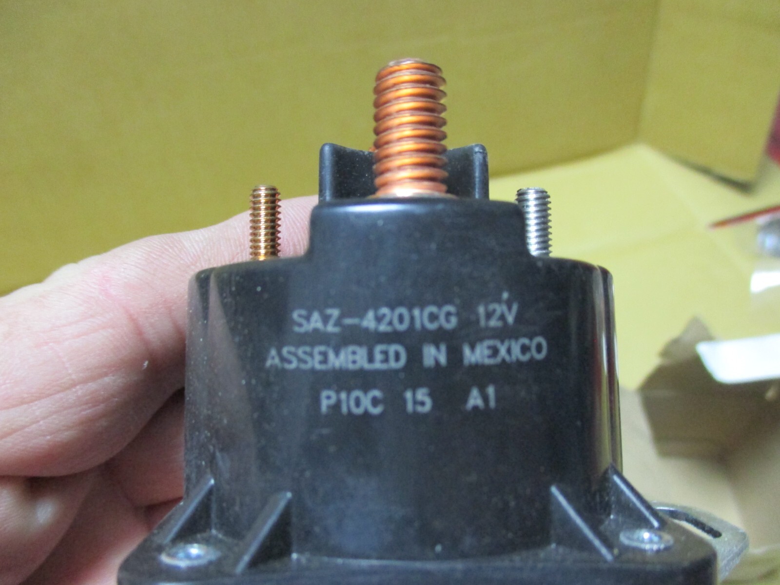15-436 AMETEK SOLENOID W/SUPPRESSION DIODE 12V PRESTOLITE SWITCH TRUCK PARTS NEW