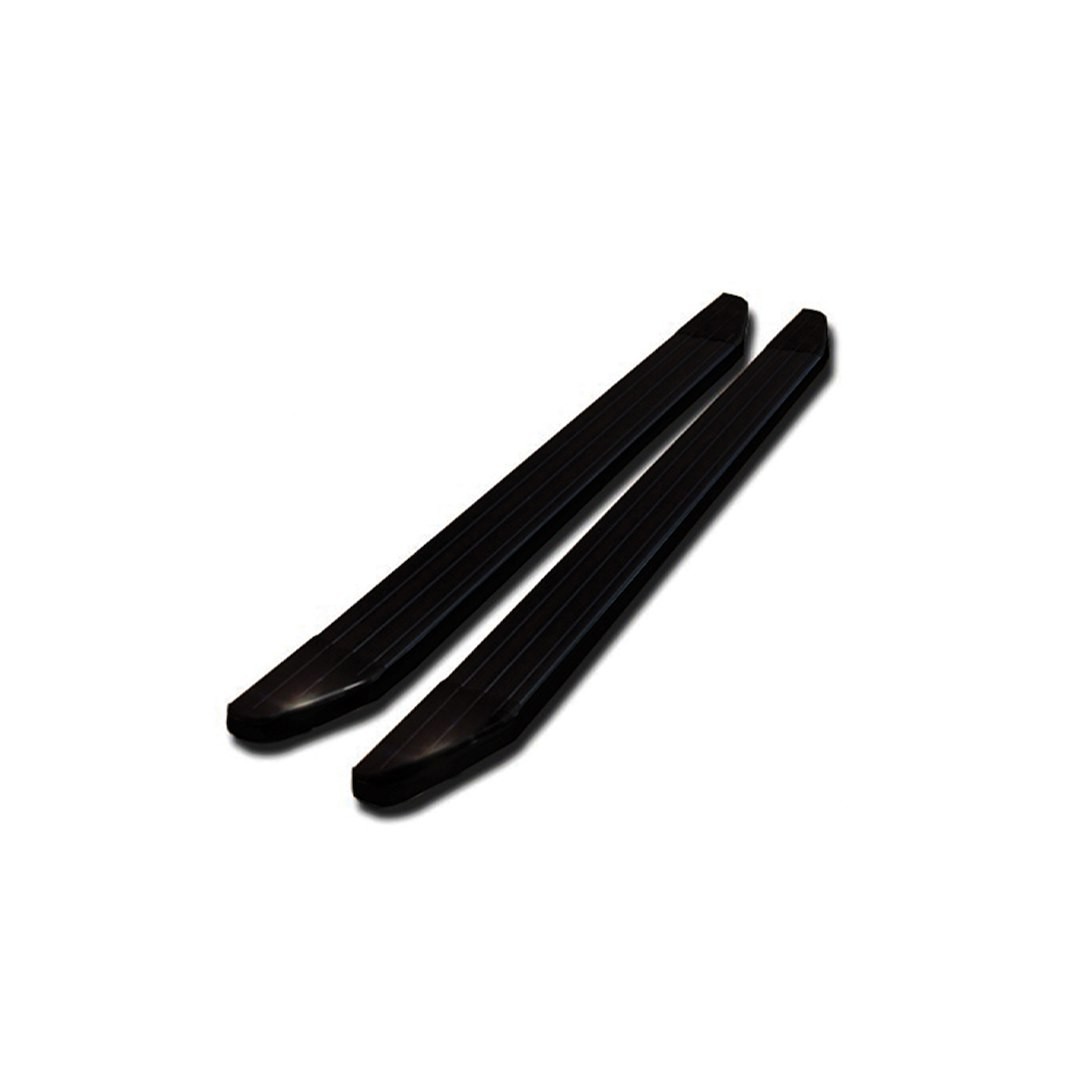 Black Horse Off Road Peerless Running Boards Black Aluminum Pr Hop109bk