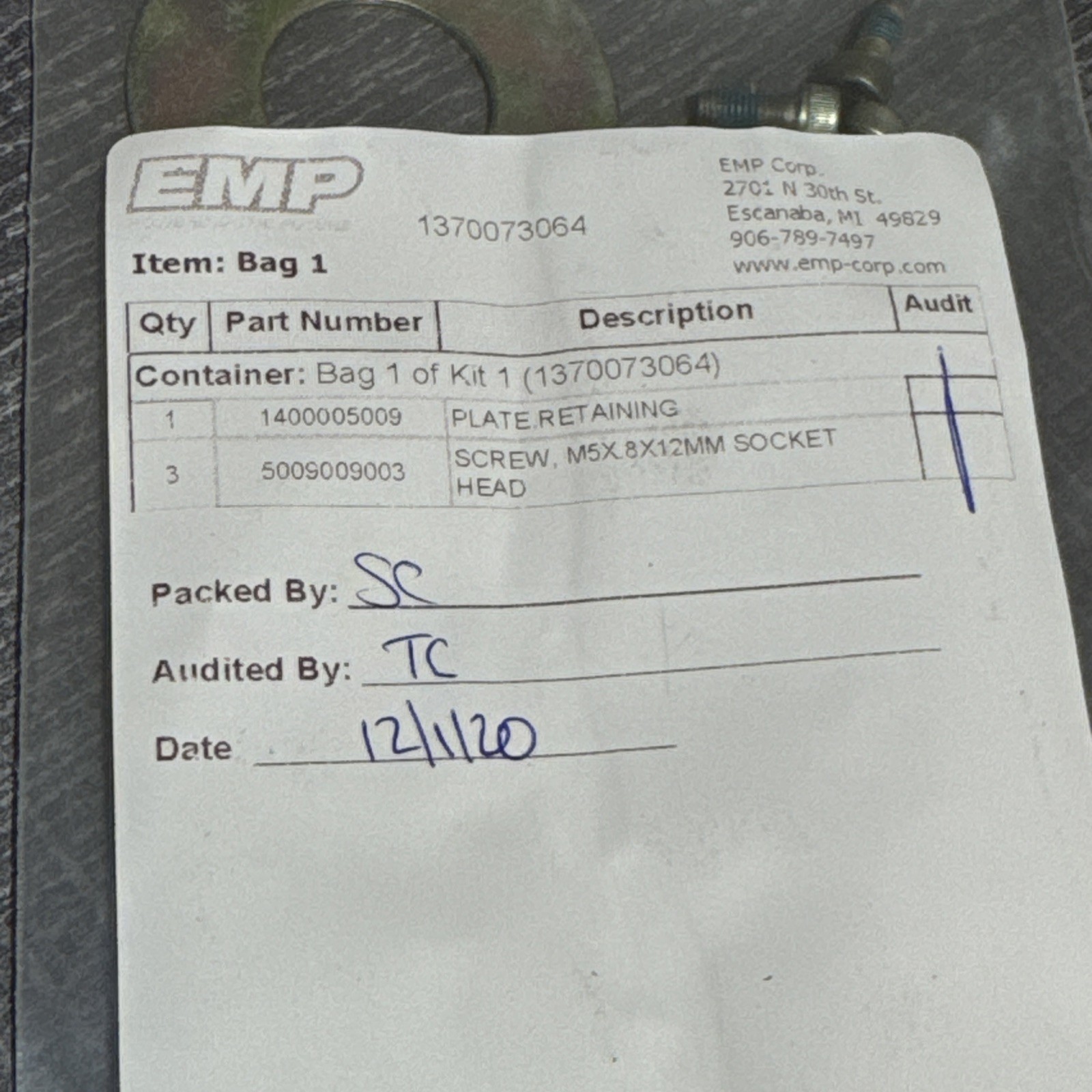 15” EMP Fan Only FIL15 Part – For New Flyer bus 1370073064