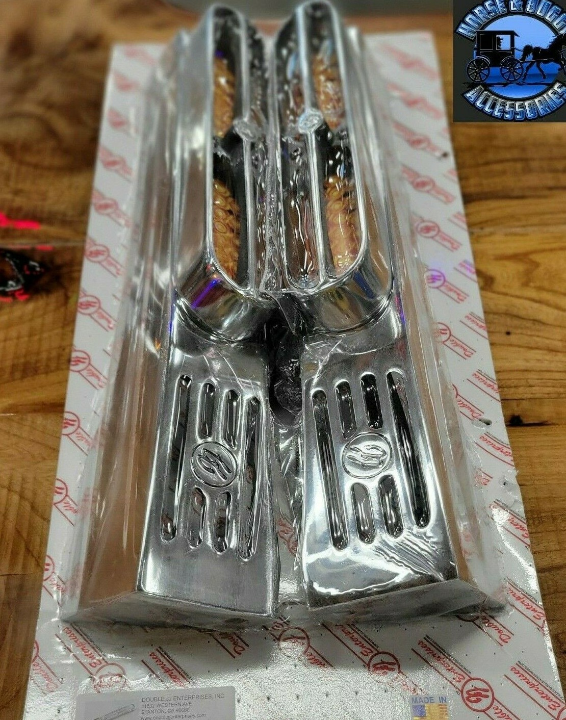 Peterbilt 379 359 front jj fender bracket polished aluminum USA made 009-02-379