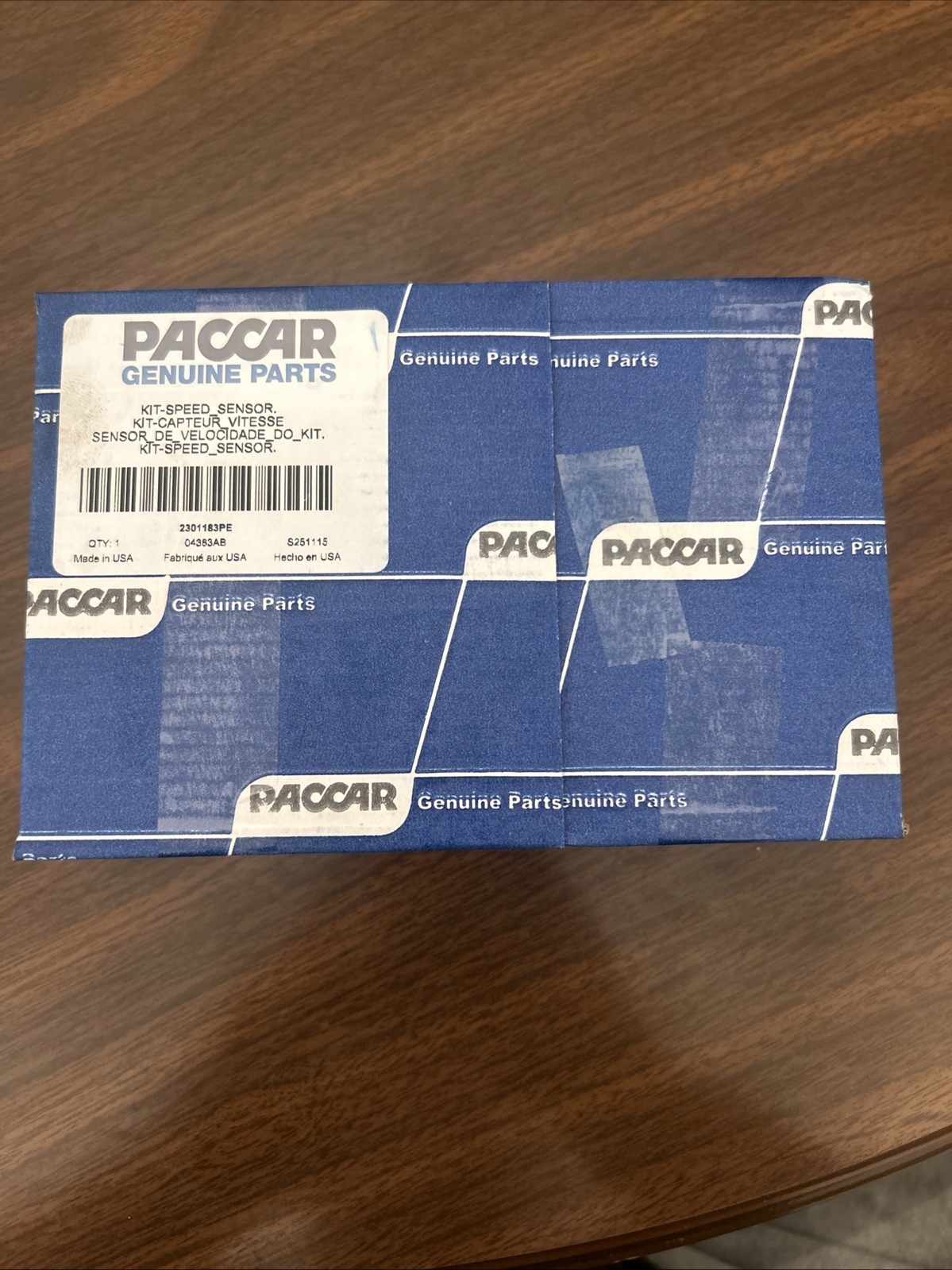 NEW GENUINE PACCAR OEM MX-13 TURBO SPEED SENSOR KIT 2301183PE Unopened Free Ship