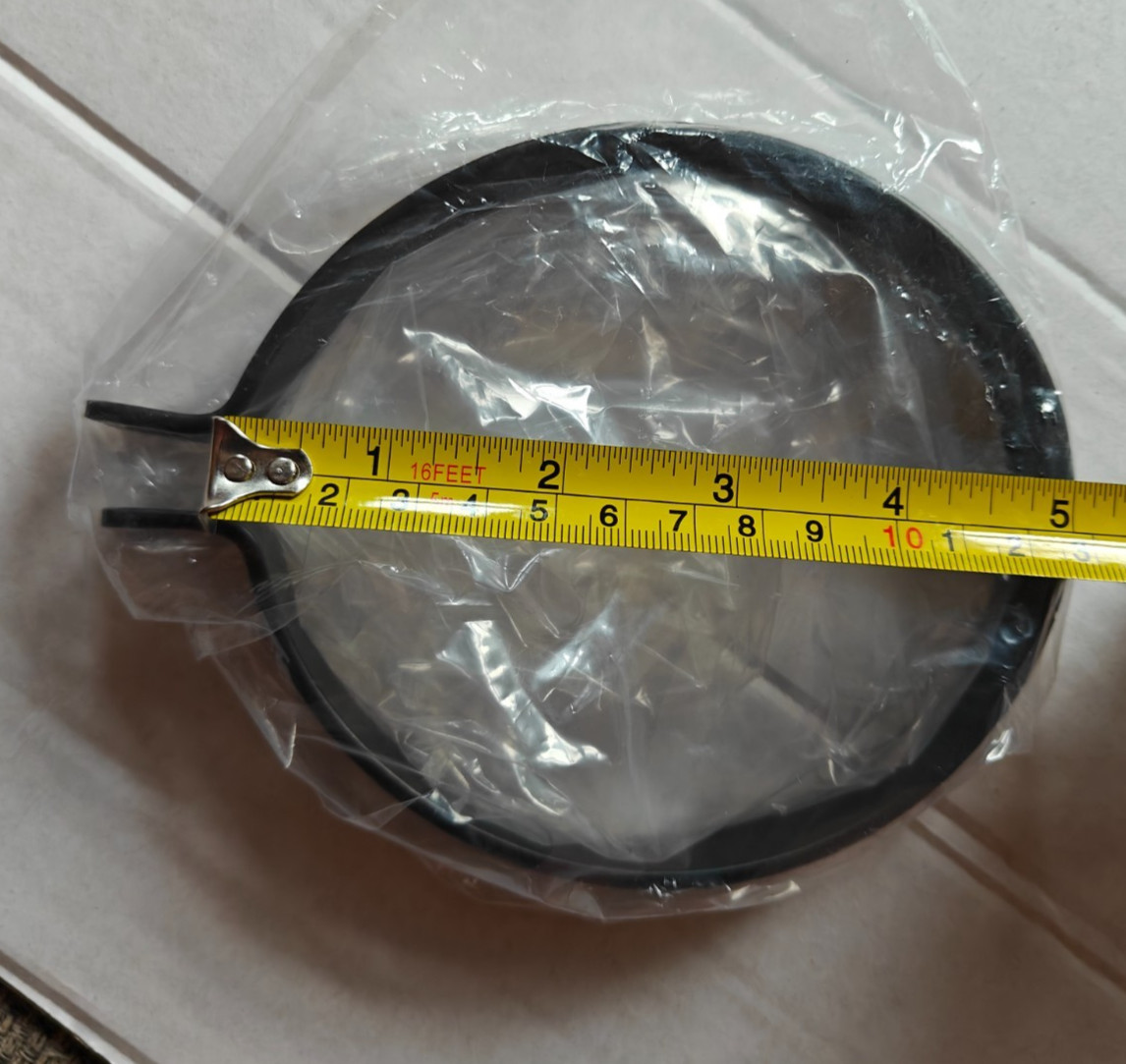 CBL2820: DAF Clamp / Loop / oval dia. 11.6-13cm Width 2cm [Scammell U0759]