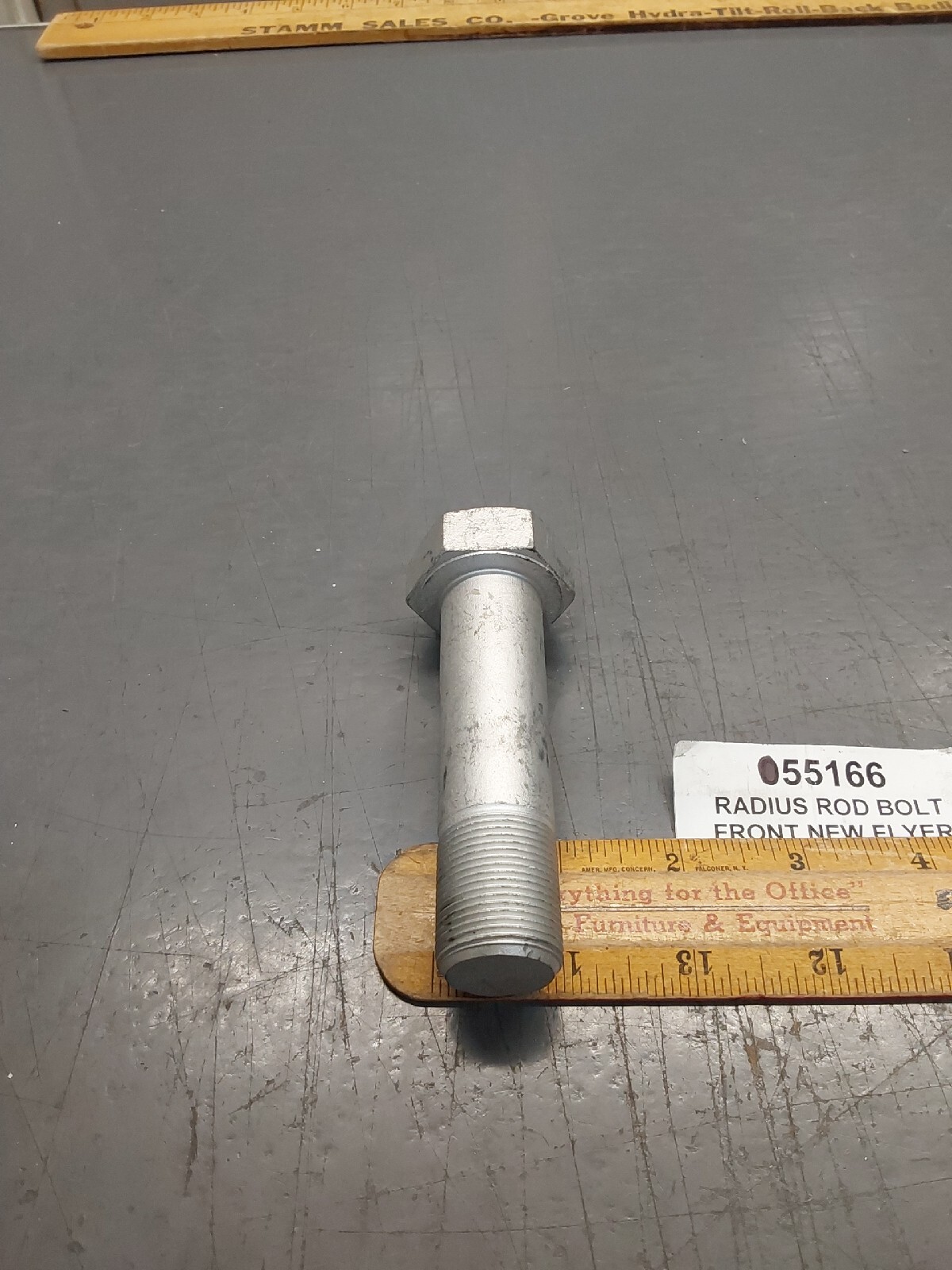 NOS New Flyer Bus 055166 Radius Rod Bolt, Front. 55166