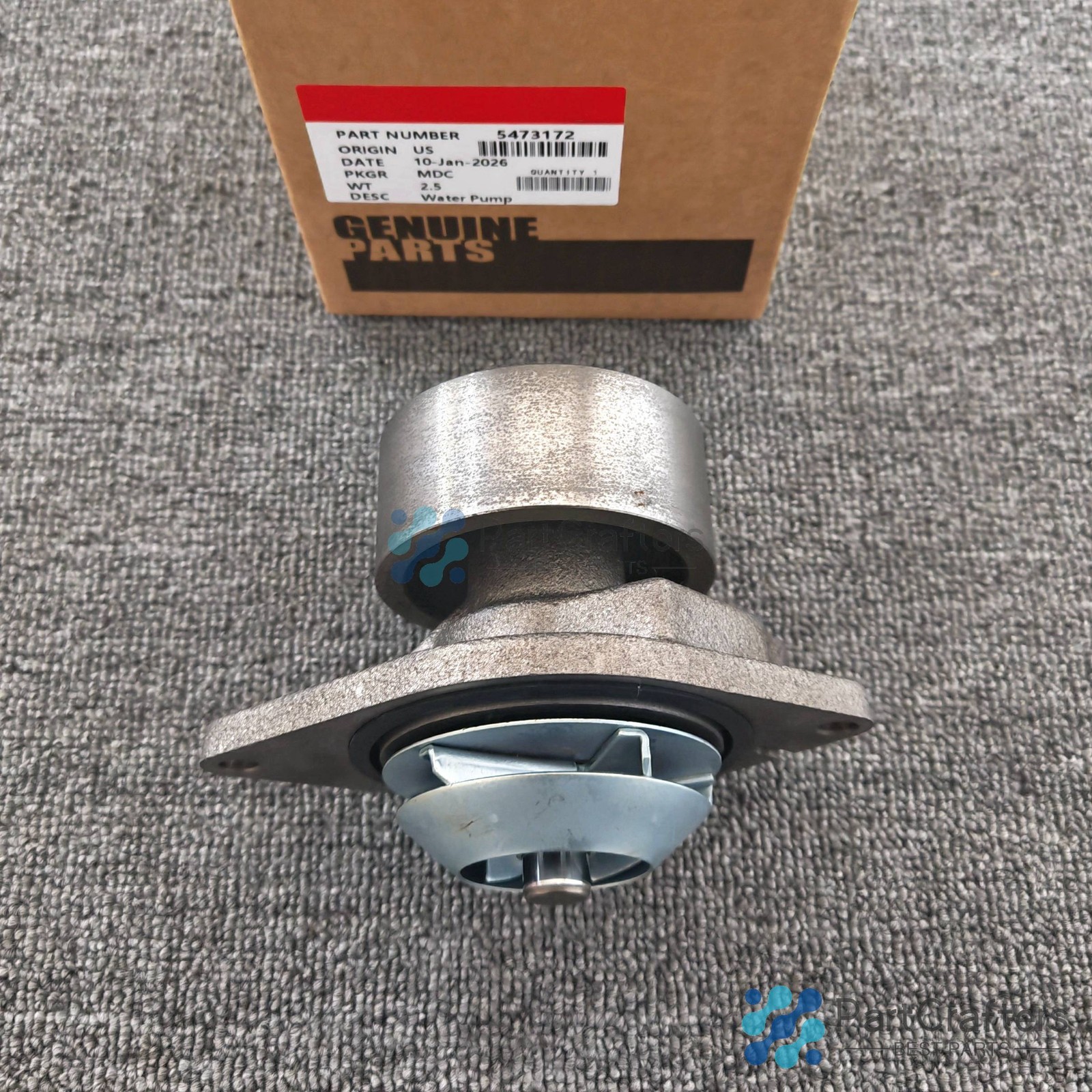 Water Pump Kit for Cummins 5.9 Liter B Engines 5473172