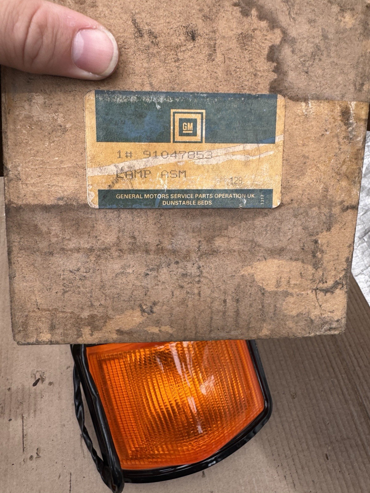 Bedford TM Indicator Unit Part Number 91047853 Unused Nos Genuine Gm Vega Item