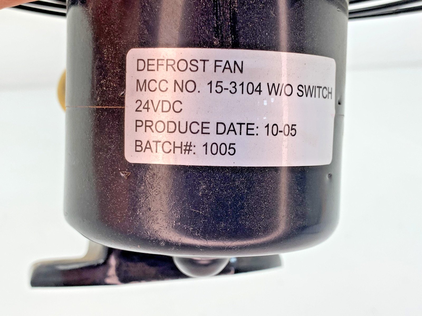 MCC 15-3104 Defrost Fan 24v 745-1097