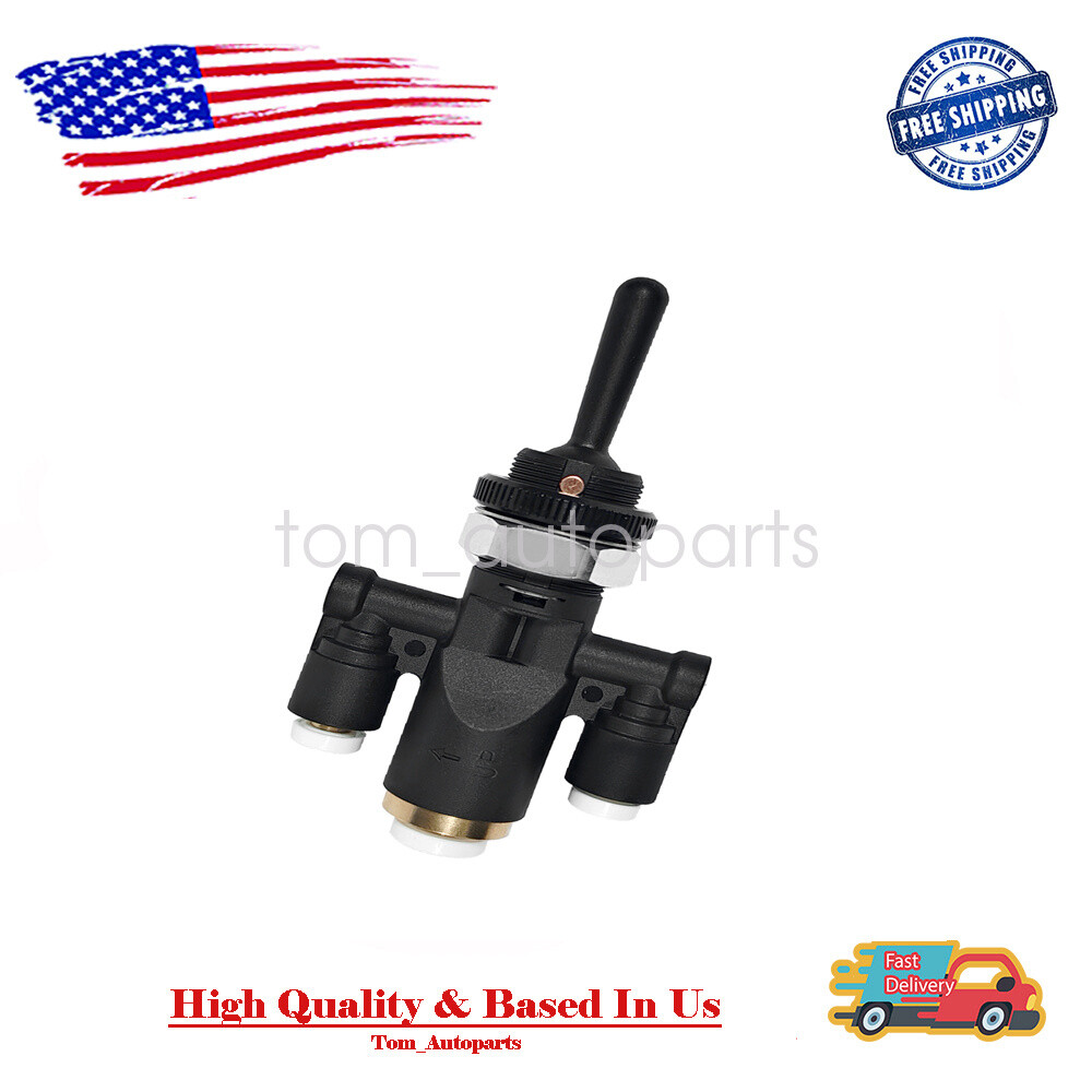 818-0007-000 Air Window Toggle Valve Switch 1/4 Compatible for Peterbilt 379 Ke