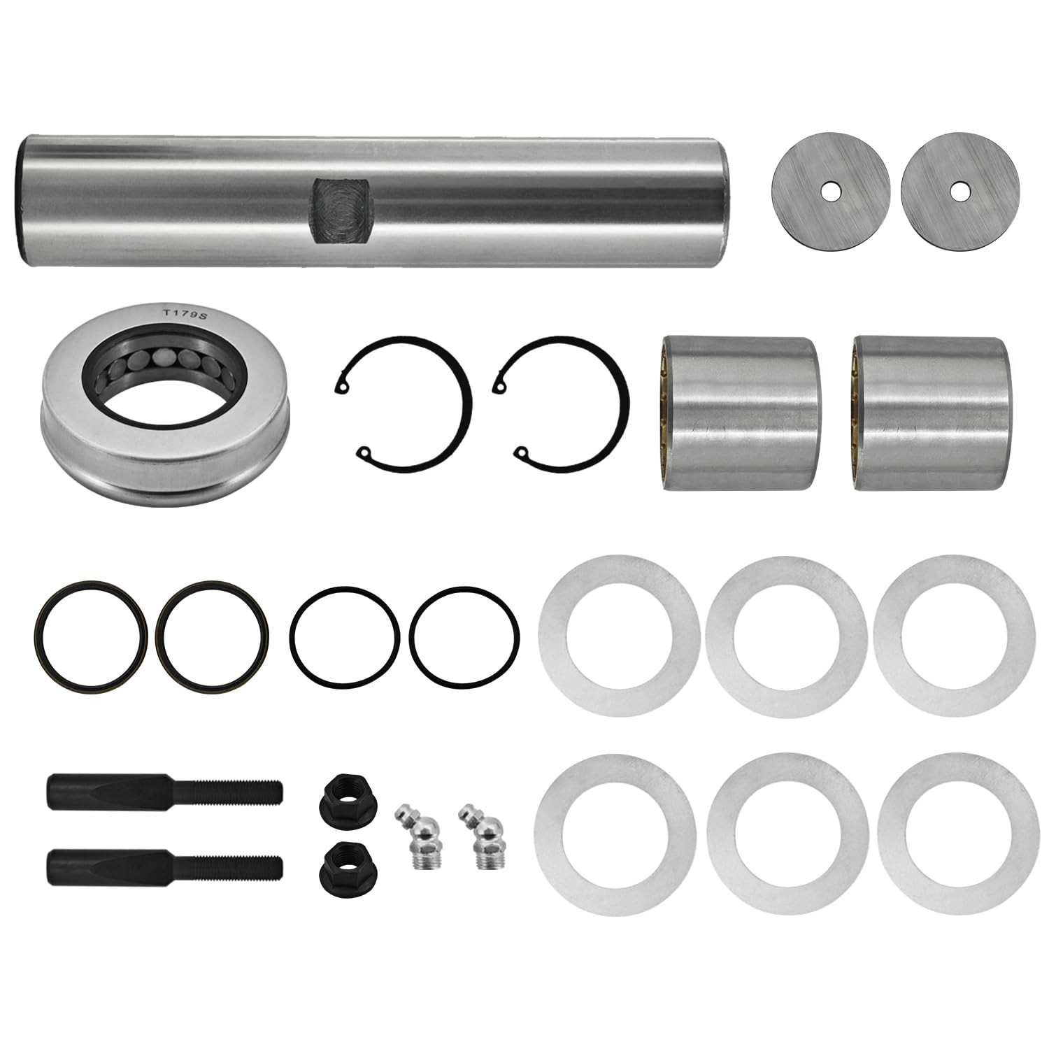 K120A Freightliner Cascadia King Pin Kit Set No Ream P6073300019KZ P6073300119KZ