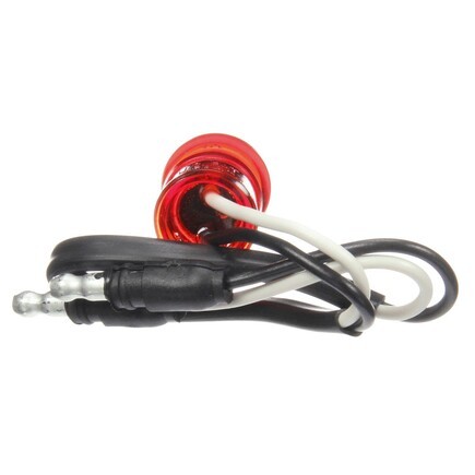 Truck-Lite 33250R 33 Series Marker Clearance Light Led, Hardwired Lamp Connectio
