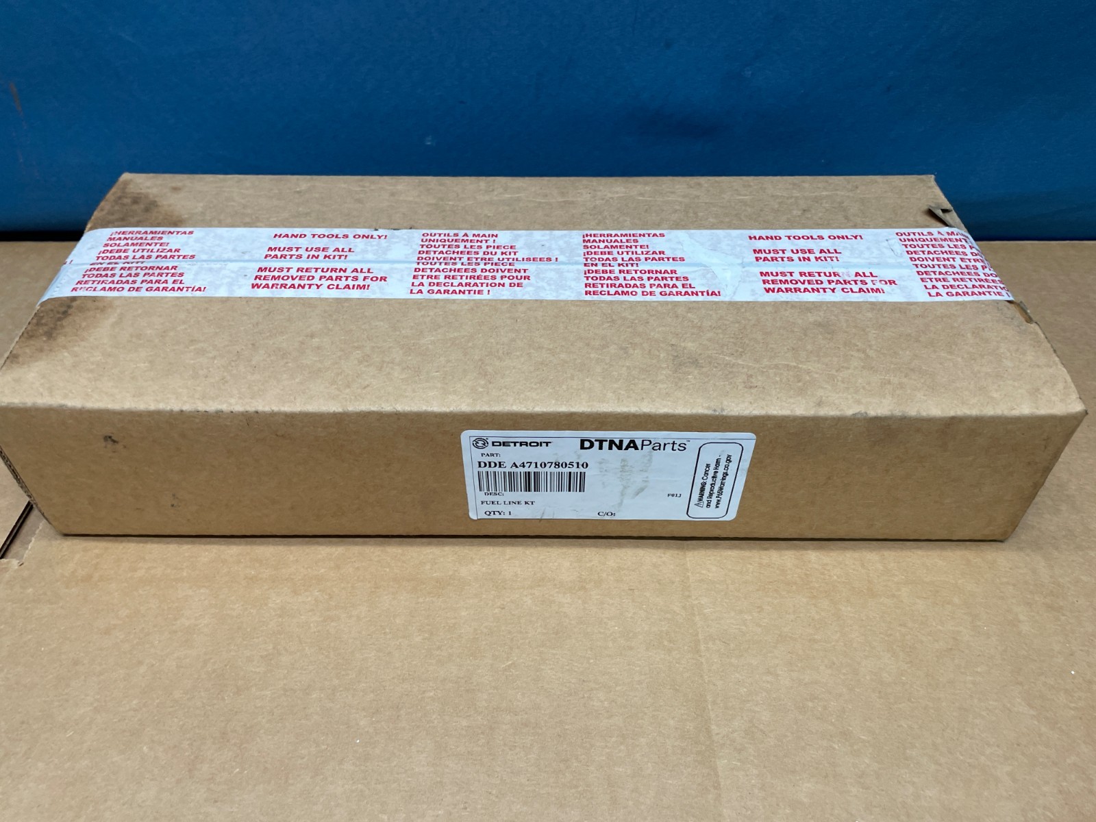 New OEM DDE-A4710780510 For Detroit Diesel Fuel Line kit