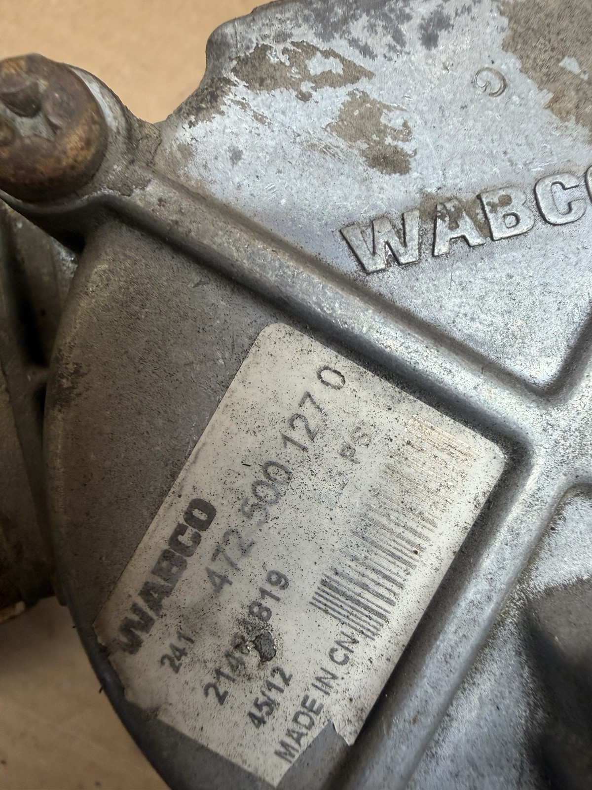 Wabco Semi Truck ABS Valve Assembly OEM 4725001270
