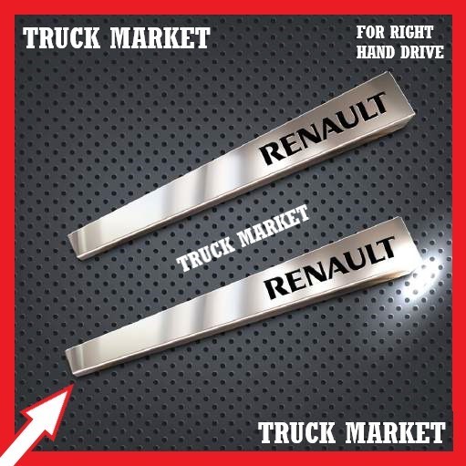 T-MODELS Wiper Chrome Stainless Steel 1 SET (RHD). For Renault
