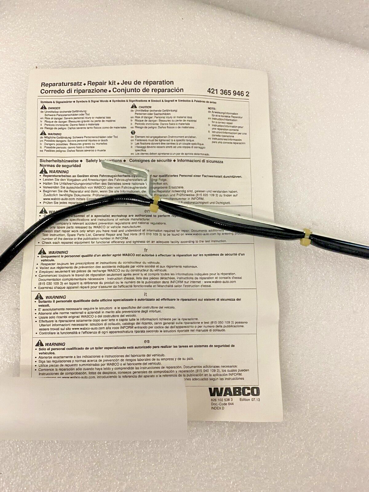 OEM Wabco I-Shift Transmission Harness -Volvo 22117441