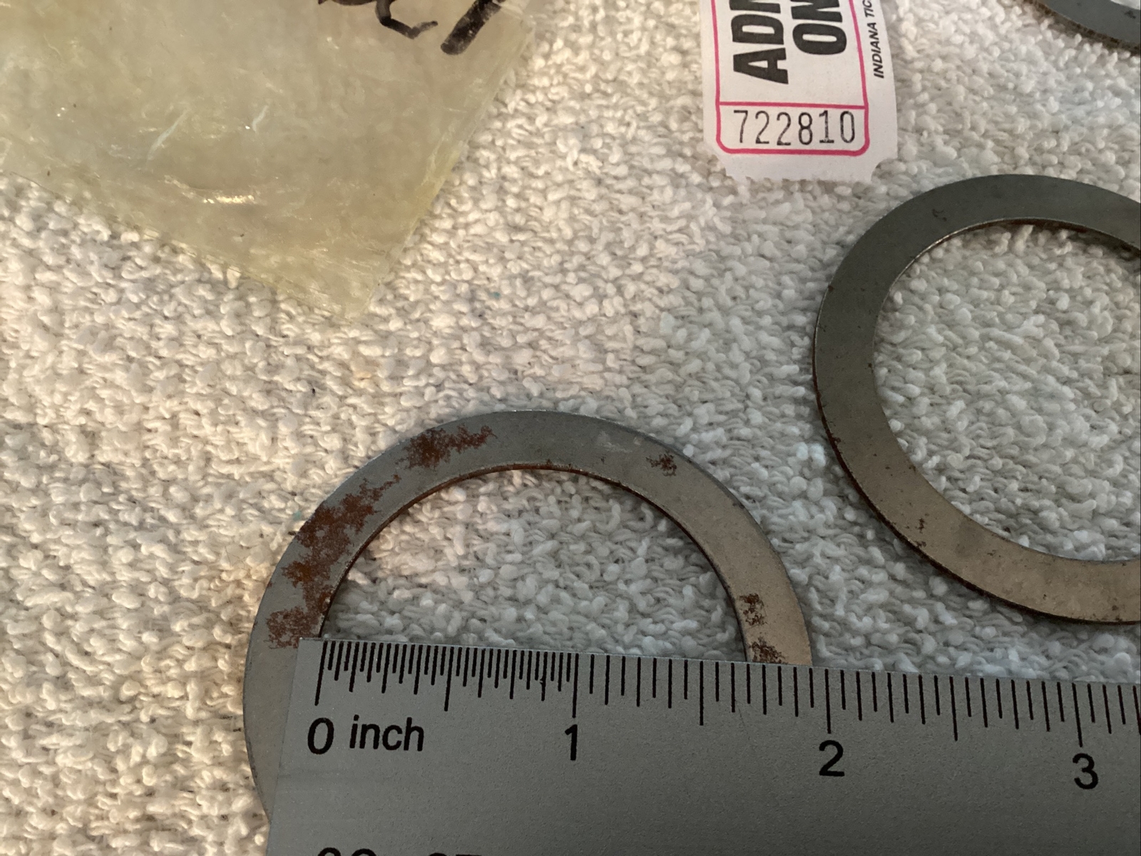 INTERNATIONAL 487366C1 SHIMS 3 PIECES 1/16 thick NOS