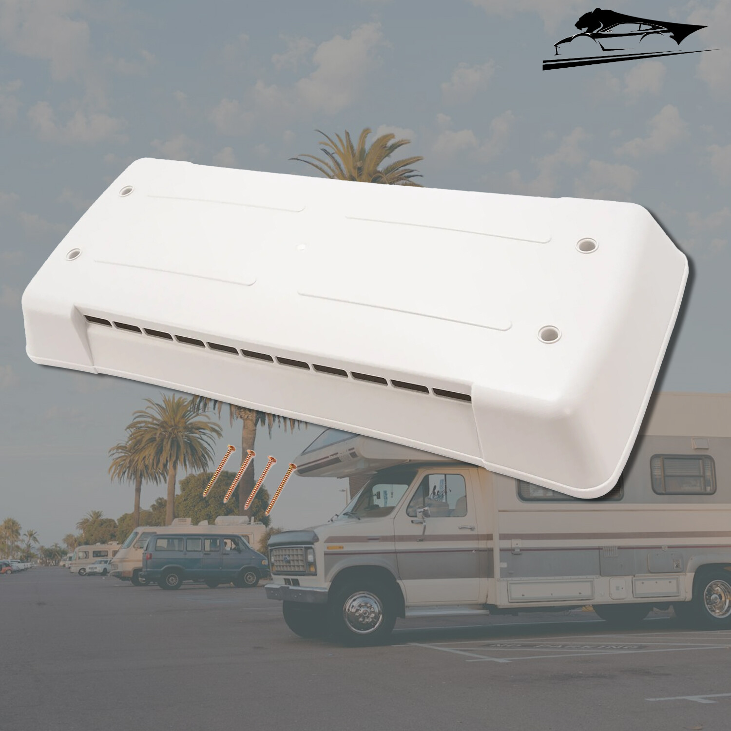 For Dometic Refrigerator Vent Cover RV Roof Lid Trailer Replacement Part #65528