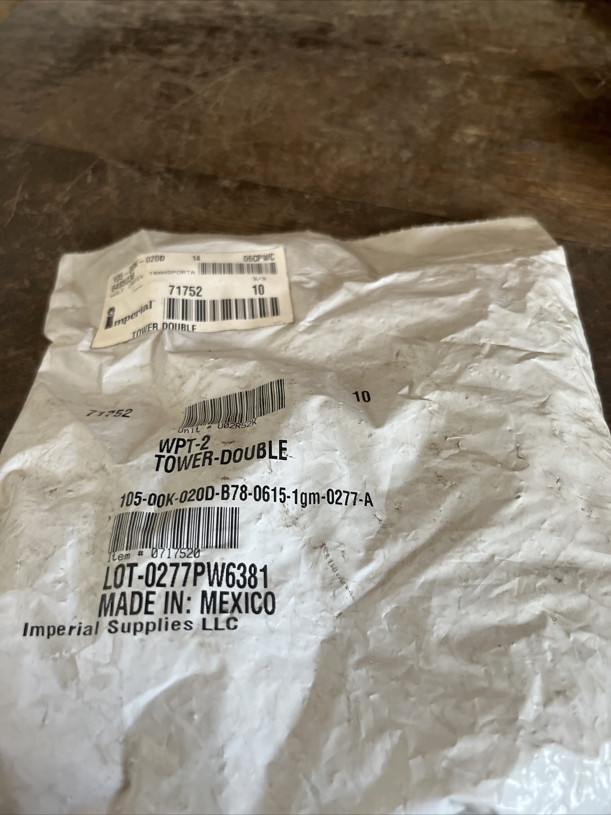 10 Pack NOS Imperial 71752 Tower Double