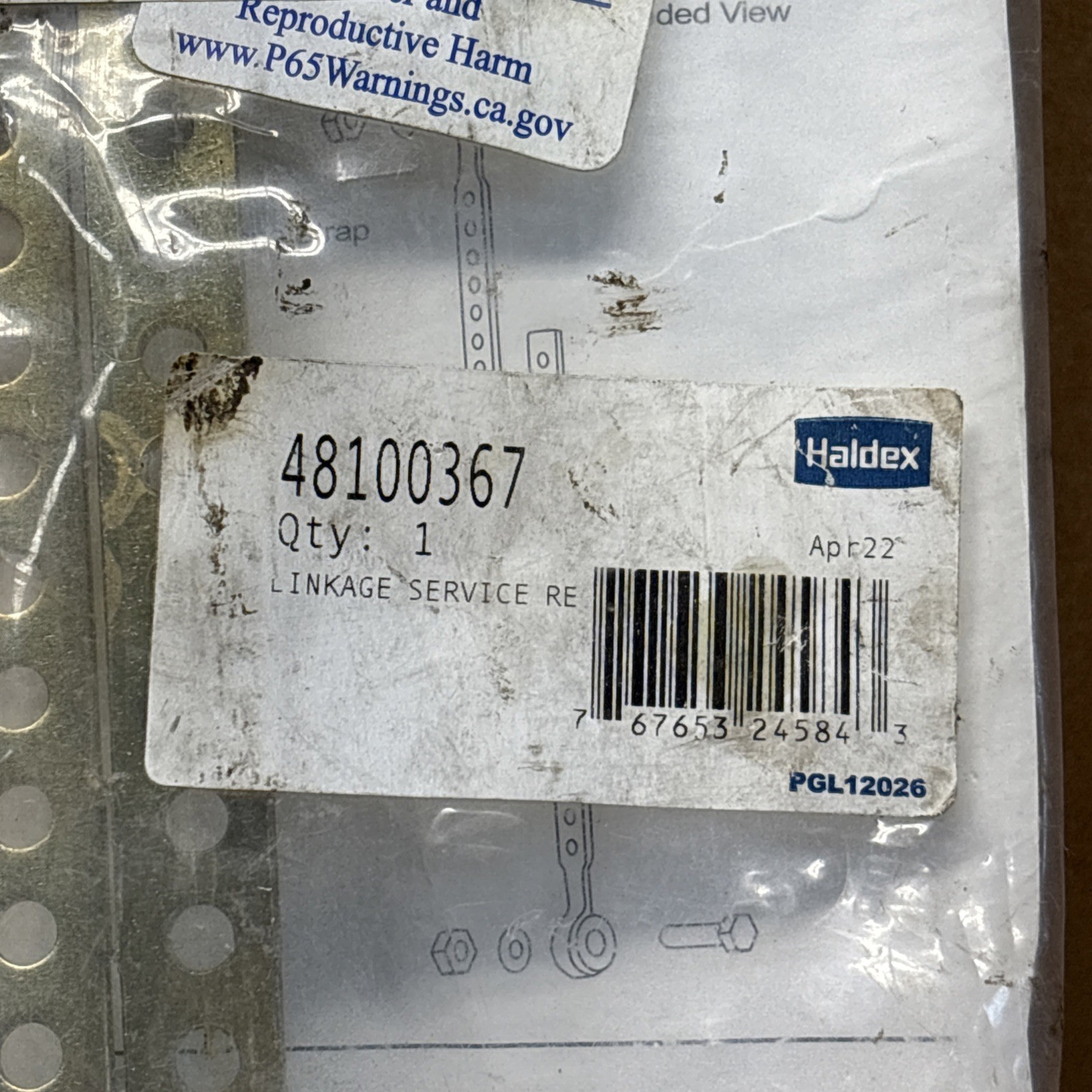 Haldex 48100367 Adjustable Strap Link Kit HALSRK-503