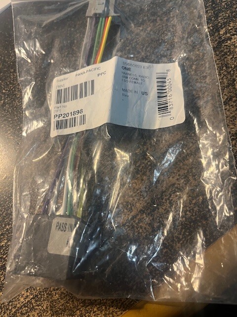 Pana Pacific Harness Radio PP201898 Brand NEW