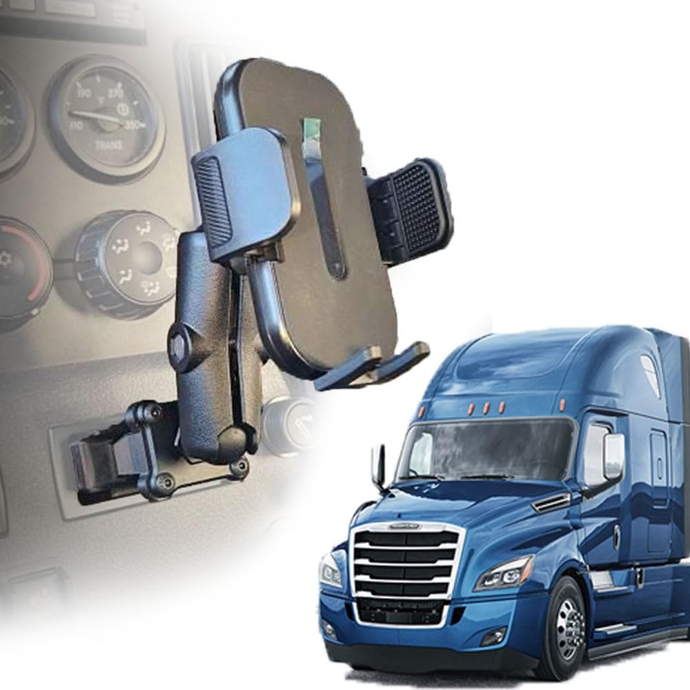 Universal Phone Holder Kit for Freightliner Cascadia 2018-2026, RAM Compatible,