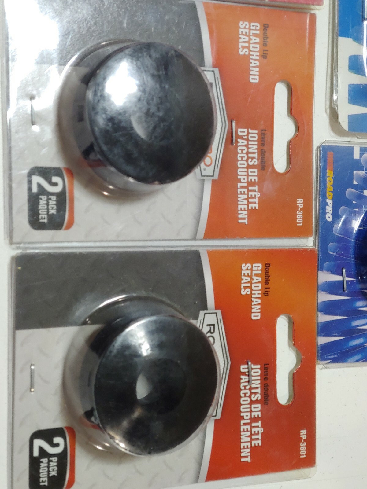 NEW Roadpro Universal Gladhand RP-3631 with 12 Seals Glad Hand Blue Red 3601 NEW