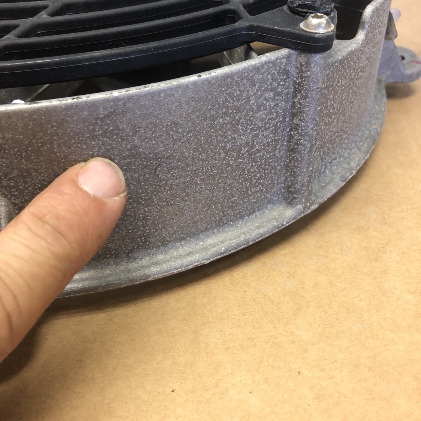 EMP 11 INCH FAN 12V “SMART FLOW” FIL11-12V-PULL-G-L E Pulled from EV prototype *