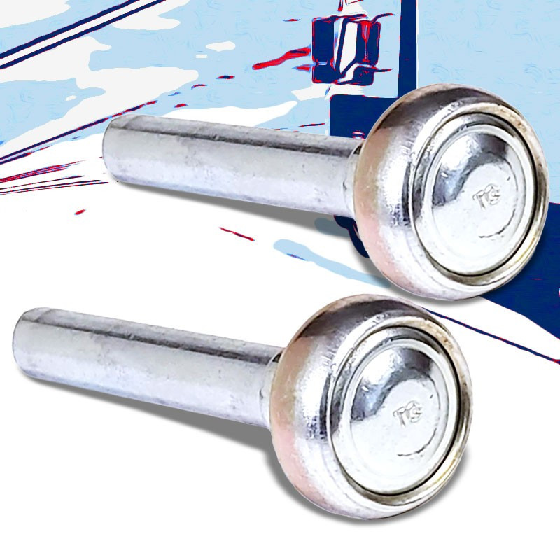 2X Steel Todco 1″ Diameter Metallic Roller For Freight Trailer Roll-Up Door