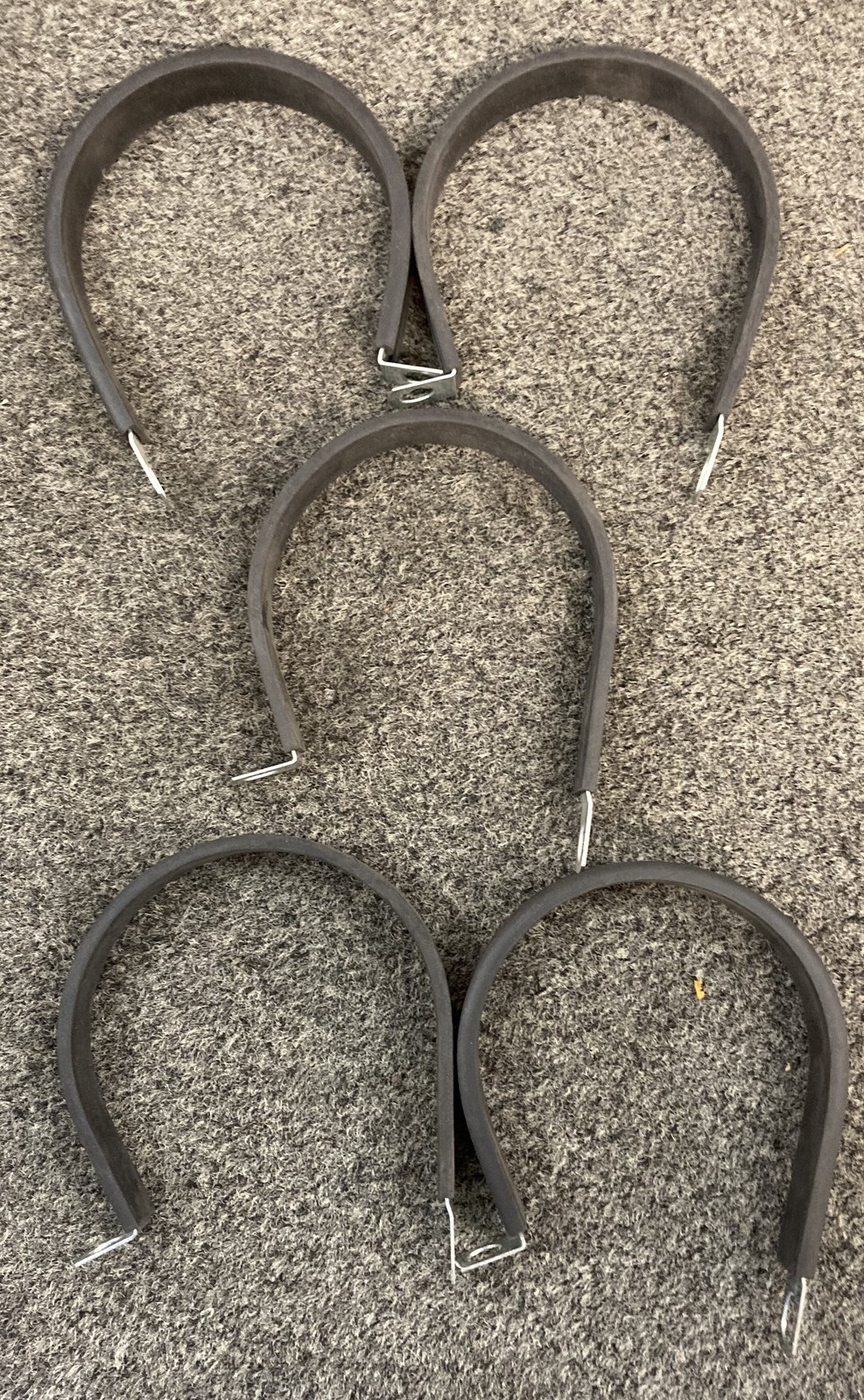 QTY 5 New Genuine Phillips 5-46301 Rubber Cush Clamp 3/8″ MT 3″
