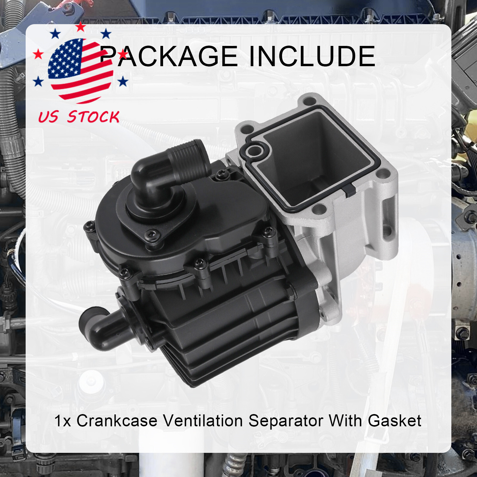 Oil Separator 21122541 20499419 + GASKET 20532891 For Volvo Mack D13 MP8 08-14
