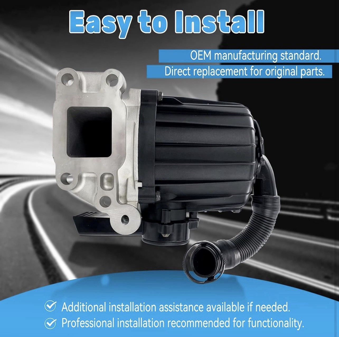 Crankcase Breather Oil Separator For Freightliner For Mack MP8 Detroit DD15 DD13
