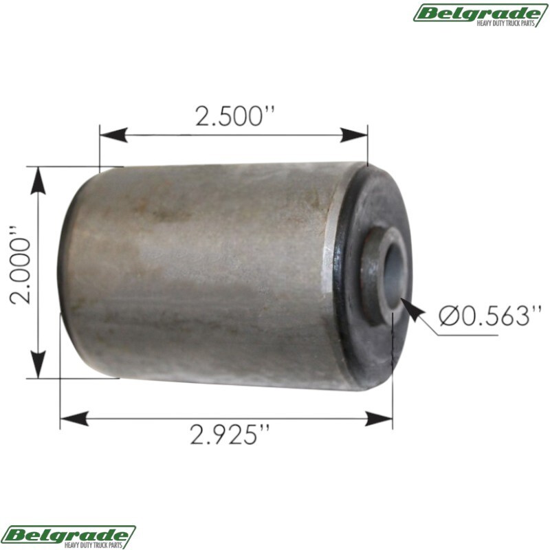 MR552 Silent Block Jeep J5358985 – 2in X 2-1/2in X 2-15/16in X 9/16in