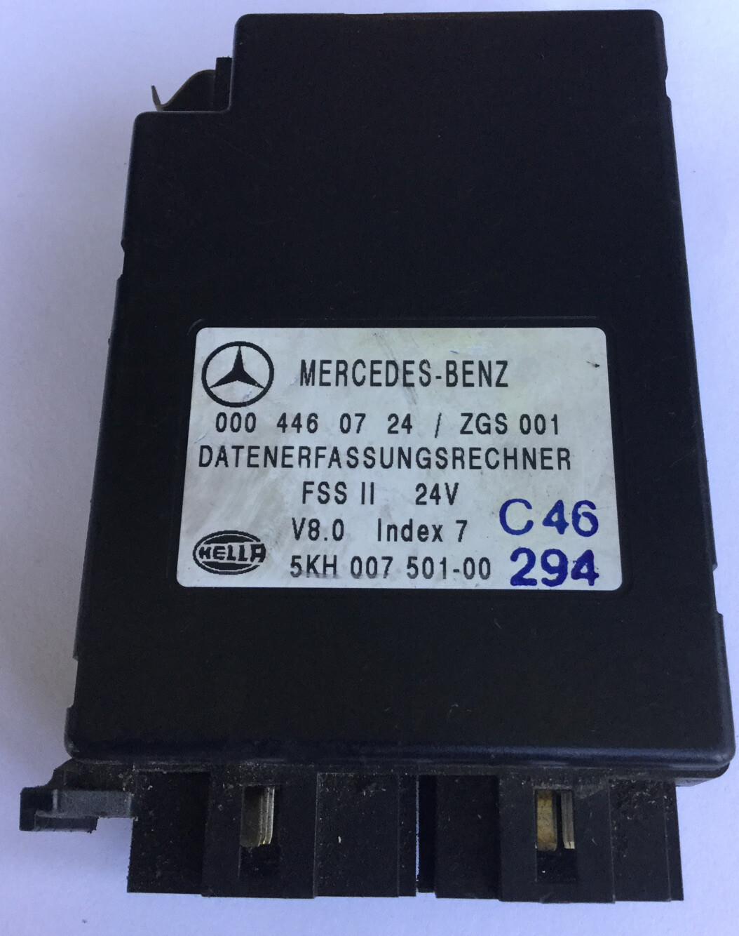 Mercedes Benz Electronic Control Module 4460724 / ZGS 001 Uk Seller