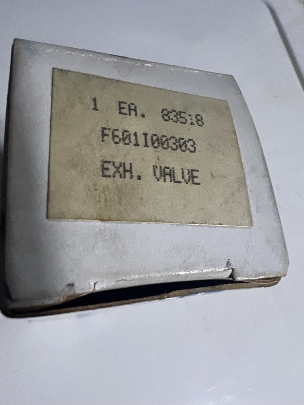 Teledyne Continental Exhaust Valve F601100303 F Series F226,F245,F135-F163 NOS