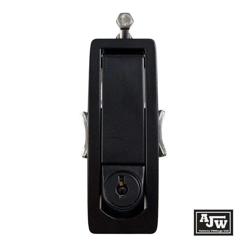 Compression Latch Raised Lock Trigger, Black, Locking (4 Pack) 1-25mm Grip Range