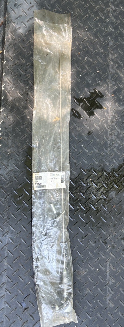 Pana Pacific FM100 Antenna, Radio, Top Mounted, 31″ Mast, 60″ Cable