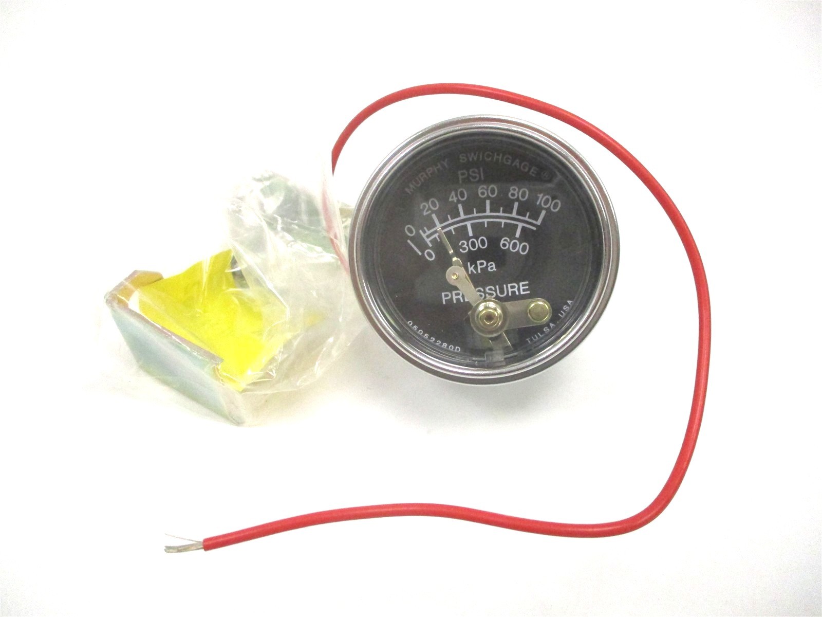118061 NEW MILLER ELECTRIC 0-100 LBS OIL PRESSURE GAUGE