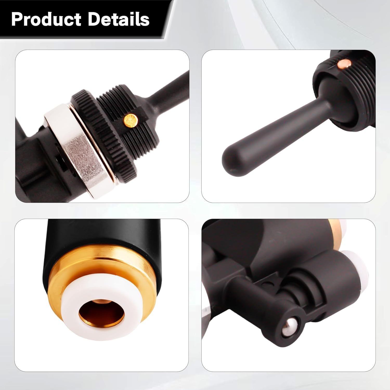 818-0007-000 Air Window Toggle Valve Switch 1/4 Compatible with Peterbilt 379 Ke