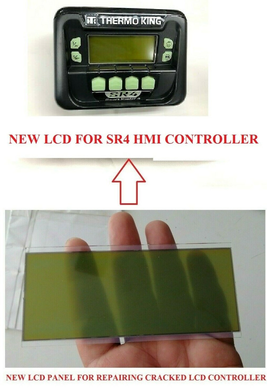 TRP LCD DISPLAY REPLACEMENT FOR THERMO KING SMART REEFER 4 S600 C600 S700
