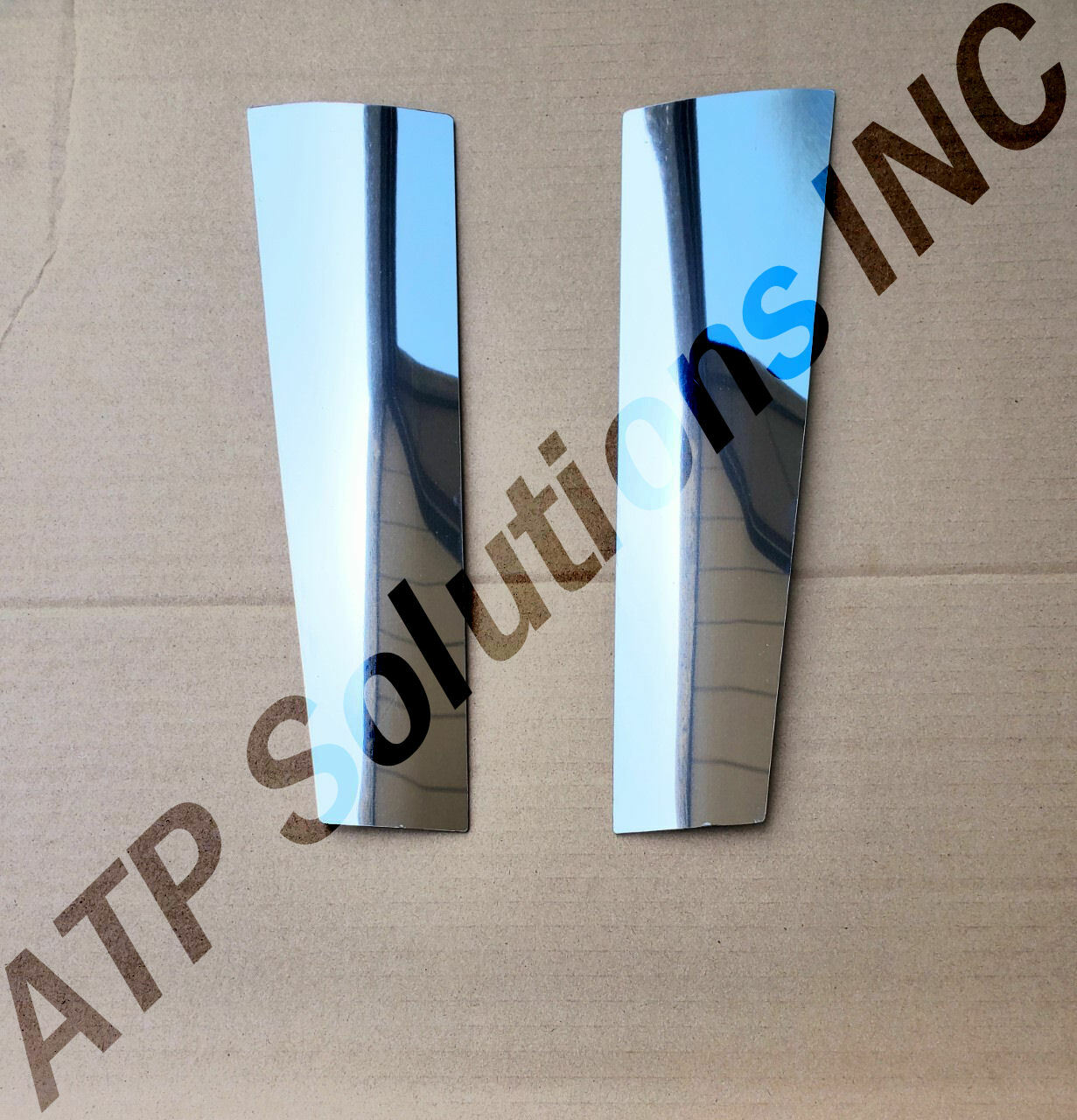 2019+ Volvo VNL Stainless Steel Bug Deflector Bottom Pieces ONLY – 2 Pieces