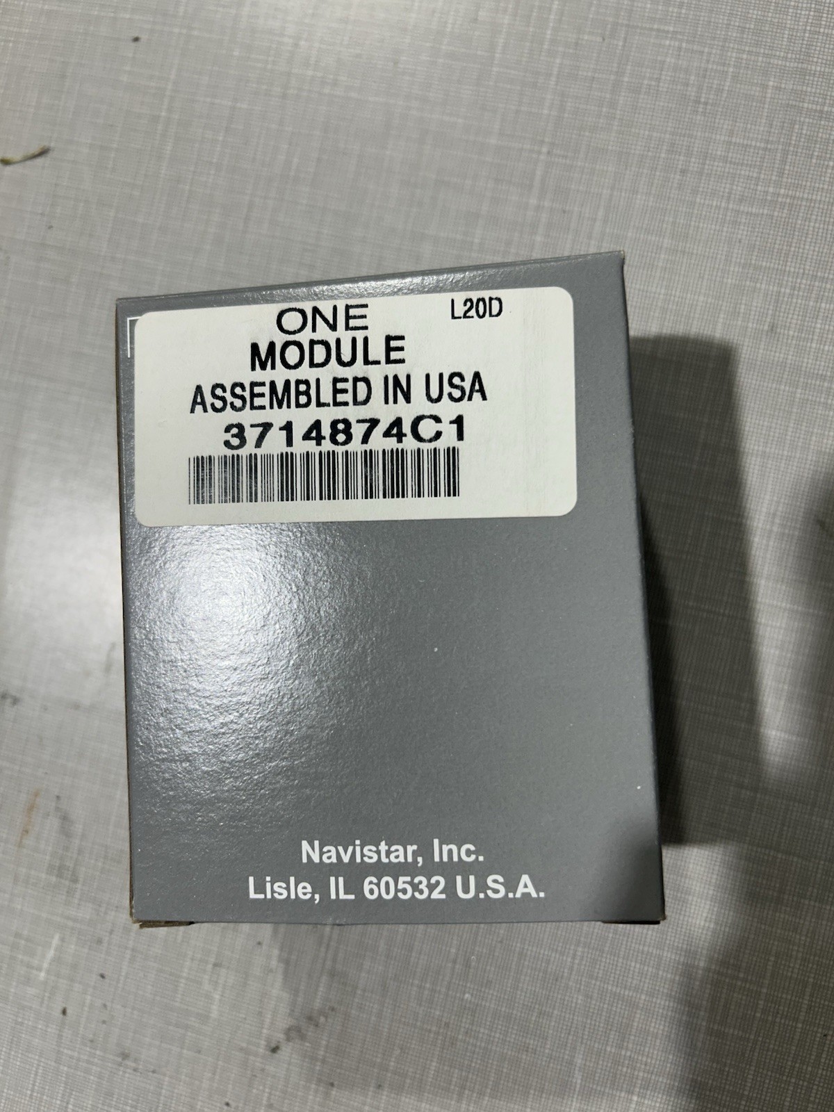 NEW NAVISTAR INTERNATIONAL REAL TIME CLOCK MODULE 3714874C1