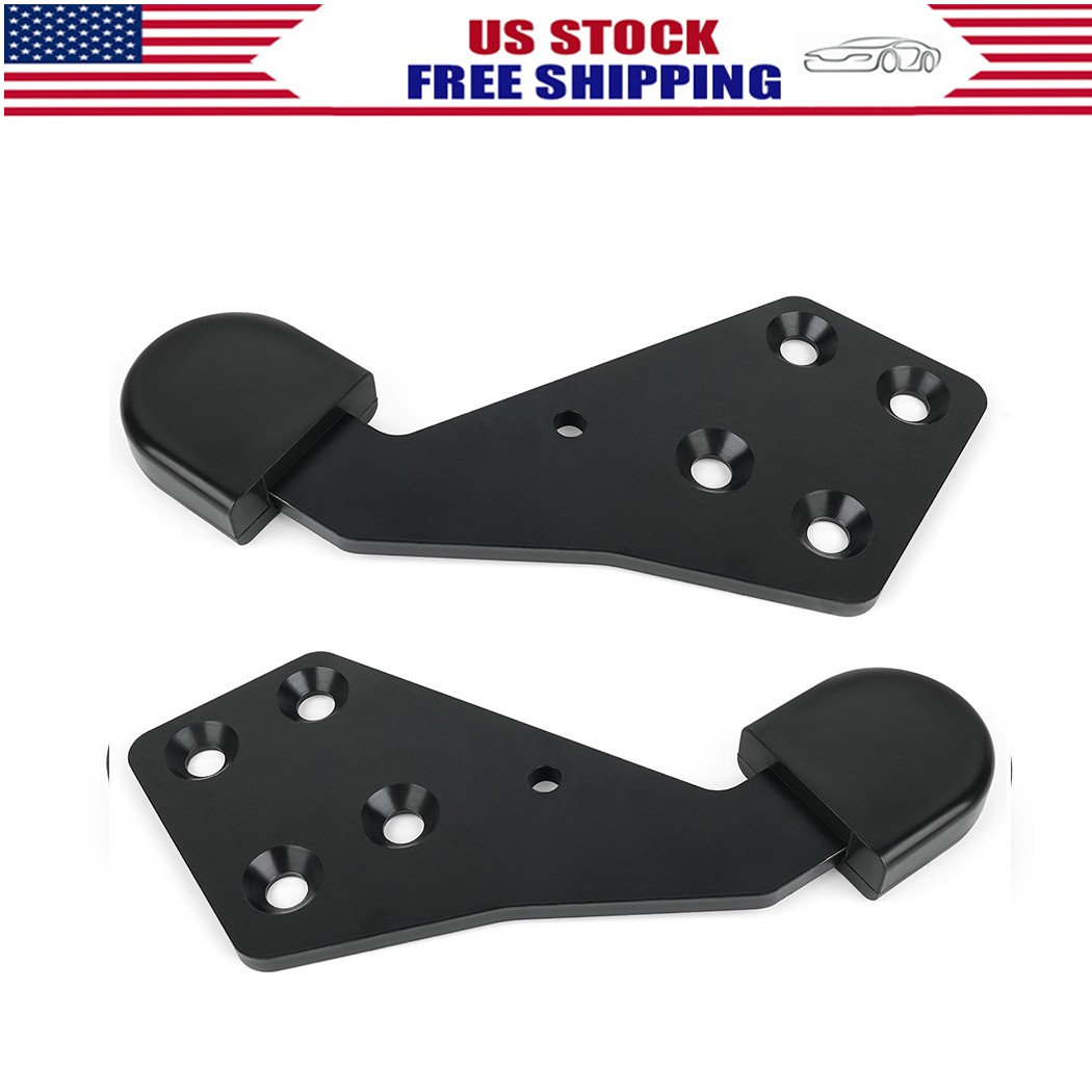 Right Passenger Side & Left Driver Side Hood Guide Poly IHC HLK2733L HLK2733R