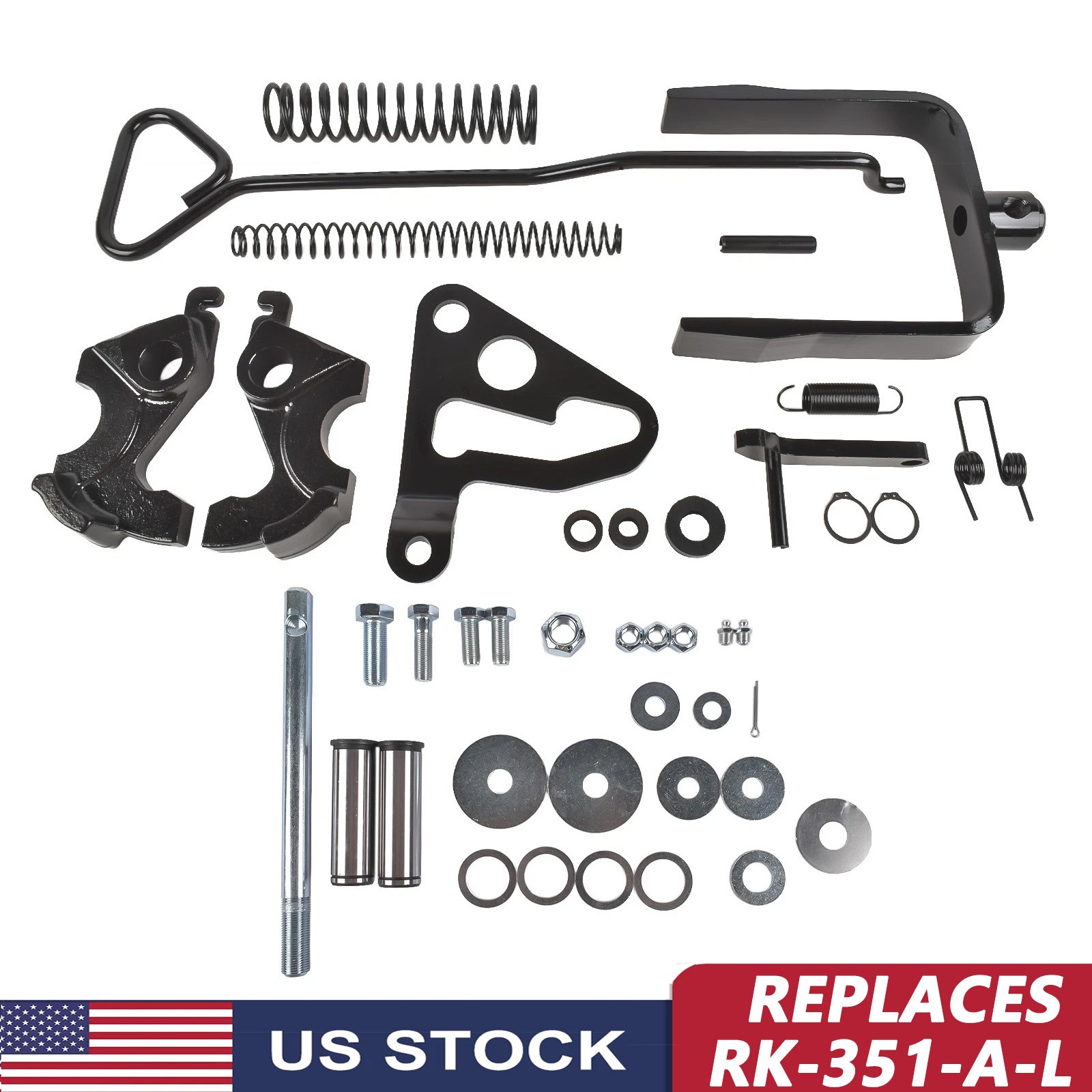 RK351AL Left Hand Rebuild Kit SAF FW35 Fifth Wheels Replaces RK-351-A-L 096555