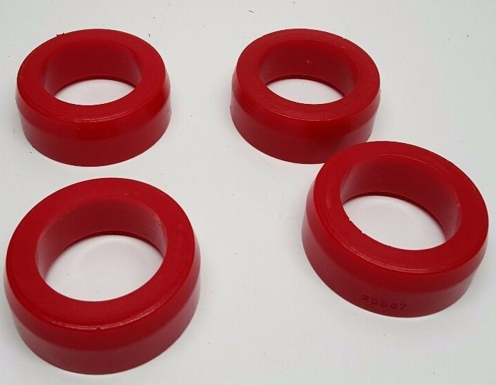 Two Pair of Energy Suspension 30.2002R Poly Air Leaf Bushings for Peterbilt