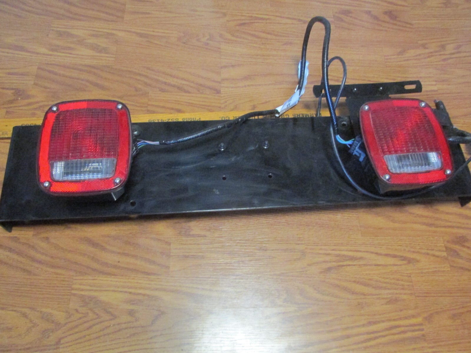 GROTE TRUCK TAIL LIGHT BAR PANEL FOMOCO KENWORTH PETERBILT W BACKUP ALARM WIRING