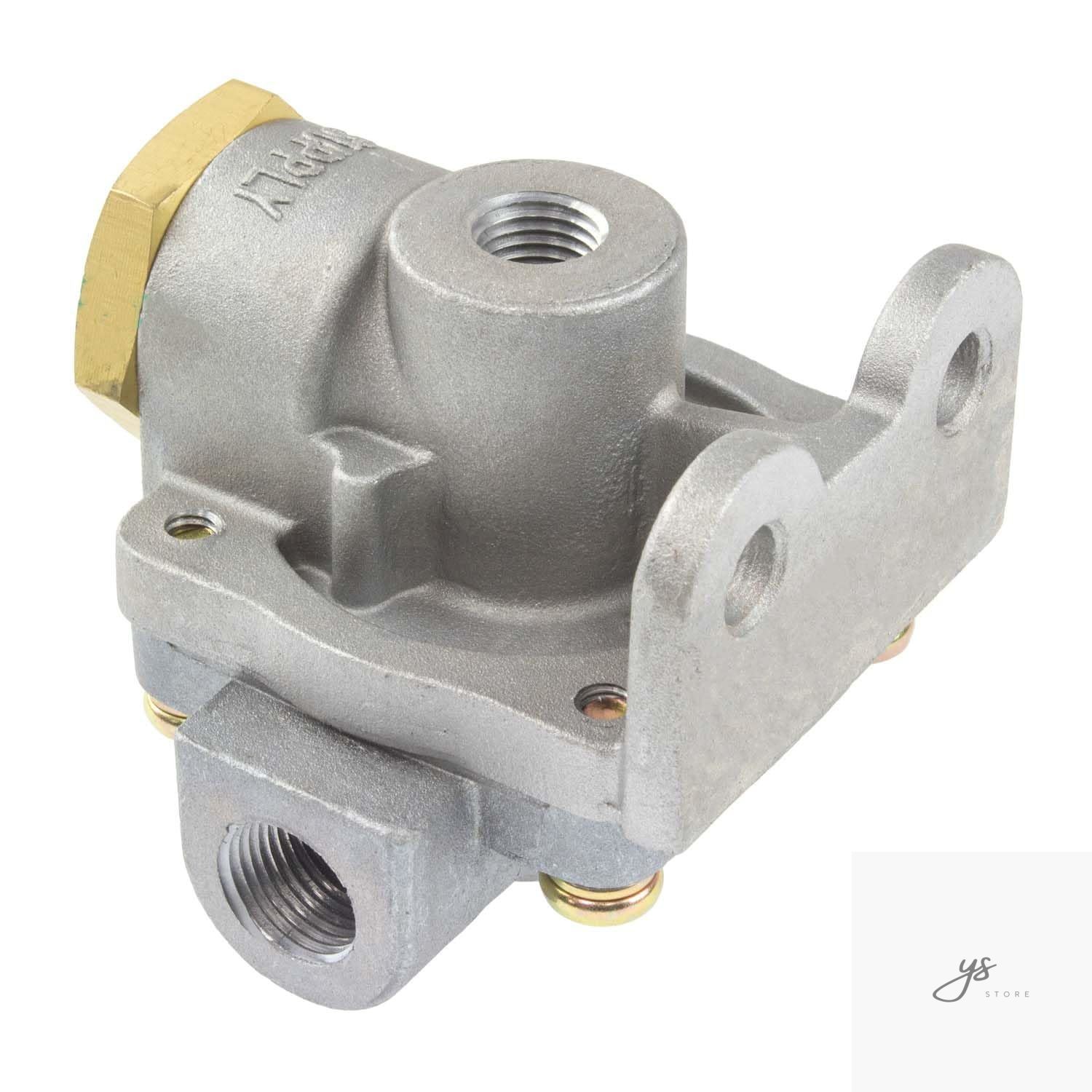 WA289714 Air Brake Quick Release Valve QR1C 0-PSI DIFF 1/4S-3/8D Replaces Bendix