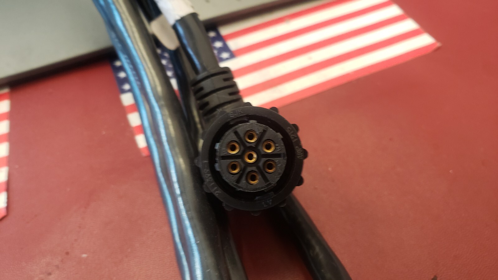 NEW Luminator 17744 CABLE ASSY, 504659014, 095-121-1430-9301 RT ANGLES ( G1-1)